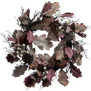 24" Blush Berry & Oak Wreath by Ashland® | Michaels Stores