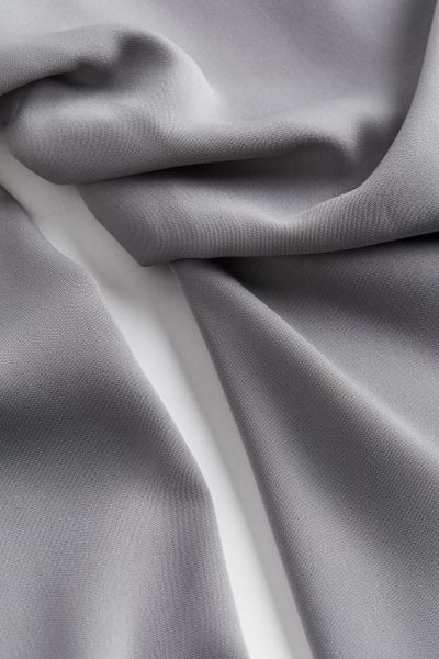 Draped Dress - Gray - Ladies | H&M US | H&M (US + CA)