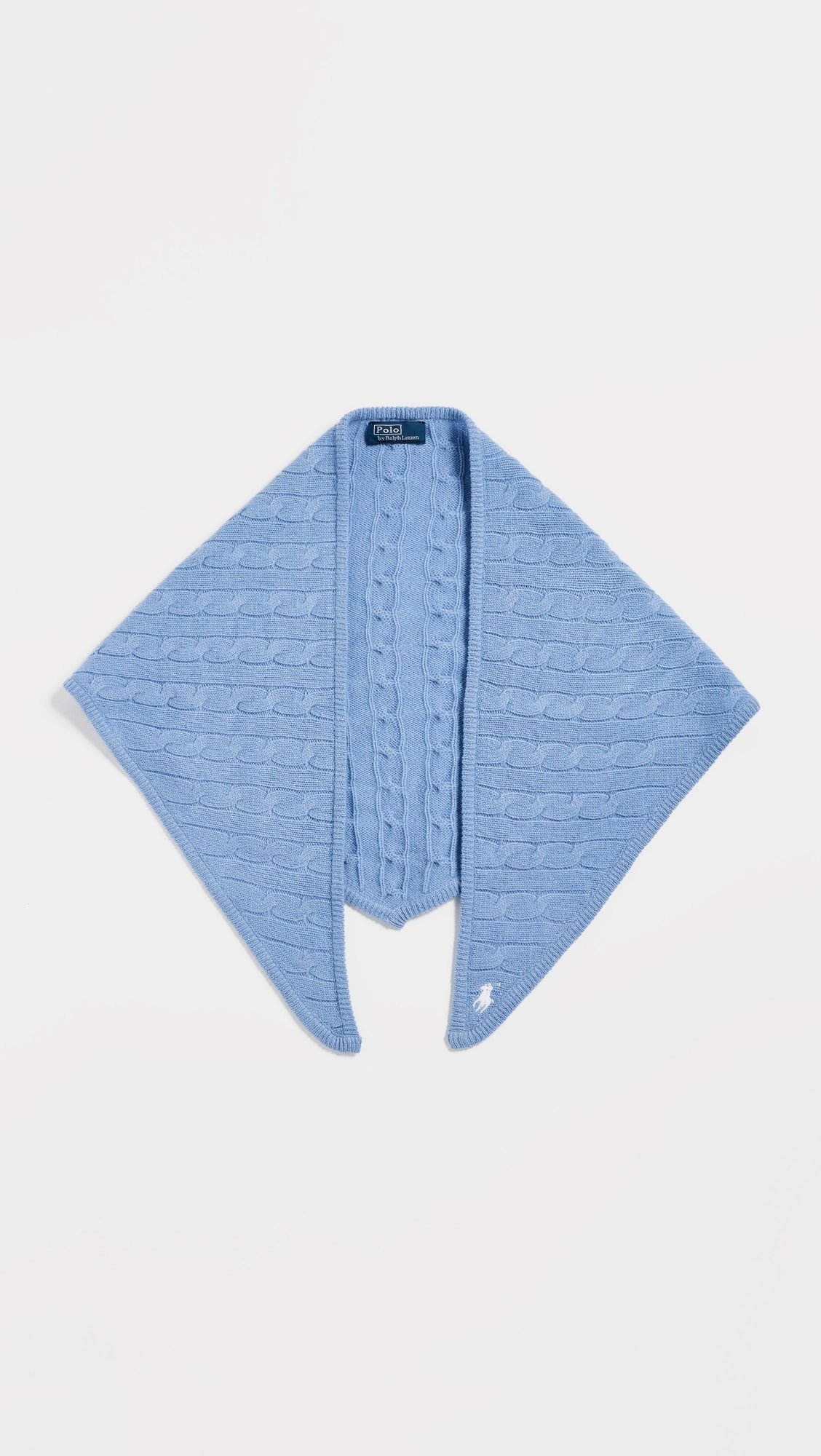 Cable Triangle Scarf | Shopbop
