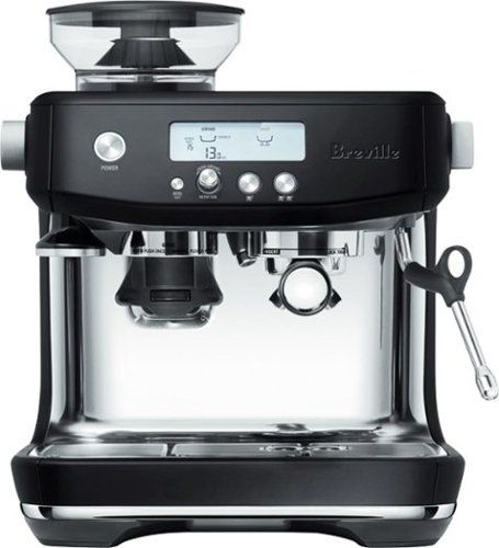 the Breville Barista Pro Espresso Maker - Black Truffle | Best Buy U.S.