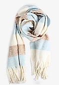 Striped Fringe Scarf | Maurices