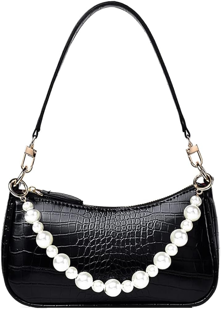 DOREAMALOE Shoulder Bag Retro Classic Purse Clutch Shoulder Tote HandBag with Zipper Closure for Wom | Amazon (US)