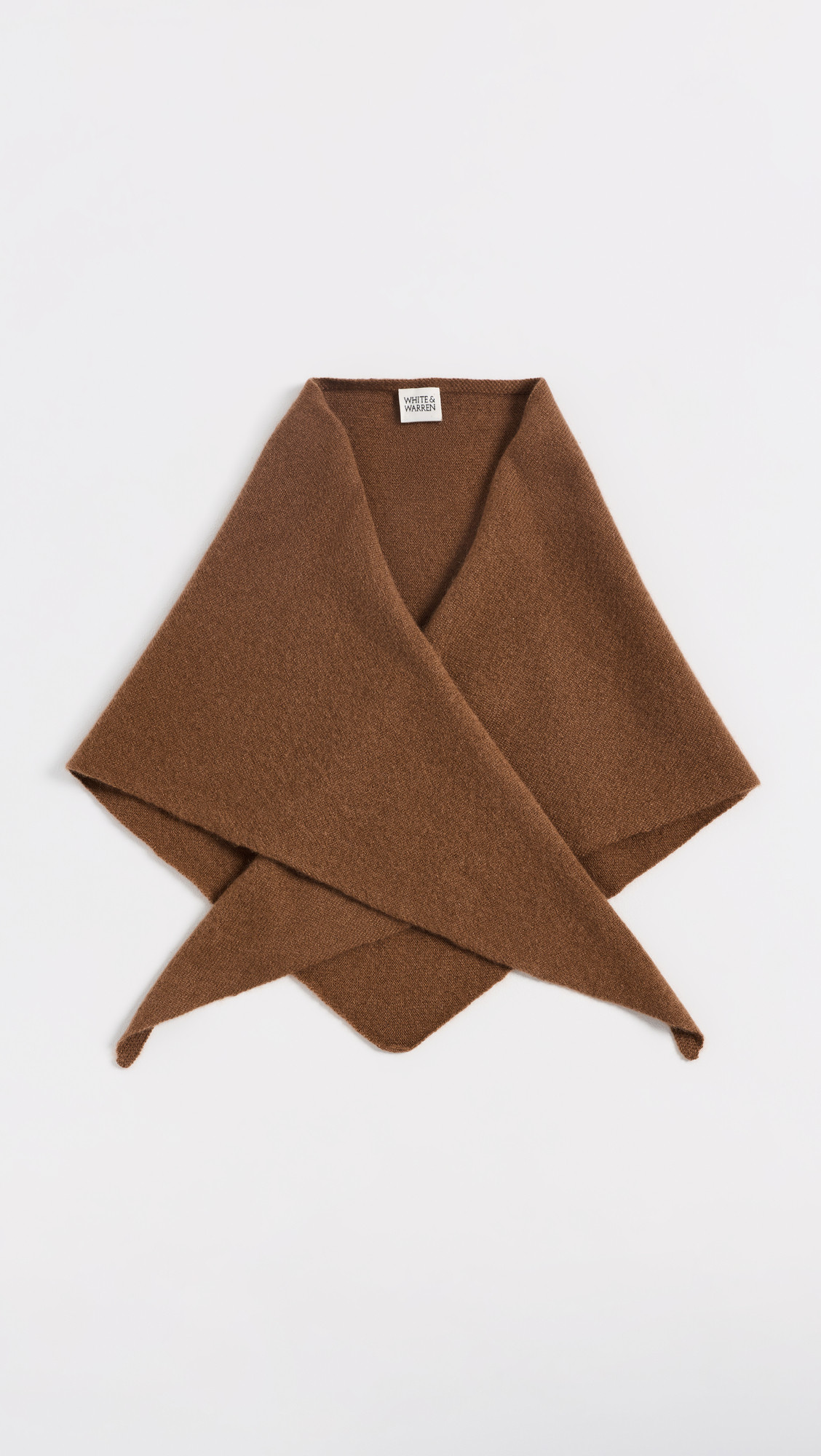 White & Warren Cashmere Neckerchief Cedarwood One Size | Shopbop