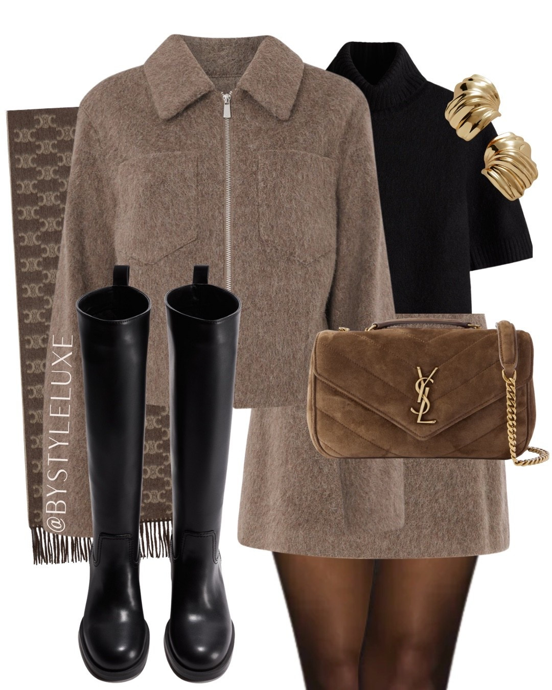 Styling this wool co-ord from Whistles with black knee high boots. Links to set is on my Instagram (@bystyleluxe) autumn links highlights 

#boots #jacket #autumnoutfit 

#LTKwinter #LTKautumn #LTKshoes