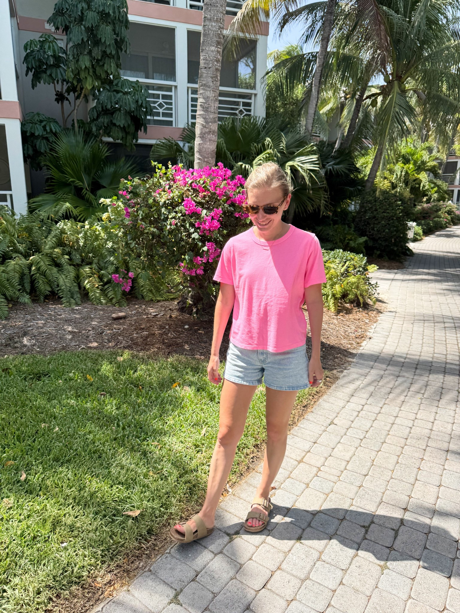 Travel day outfit.  Wearing small in shirt  

#LTKTravel #LTKSummerEdit #LTKPetite