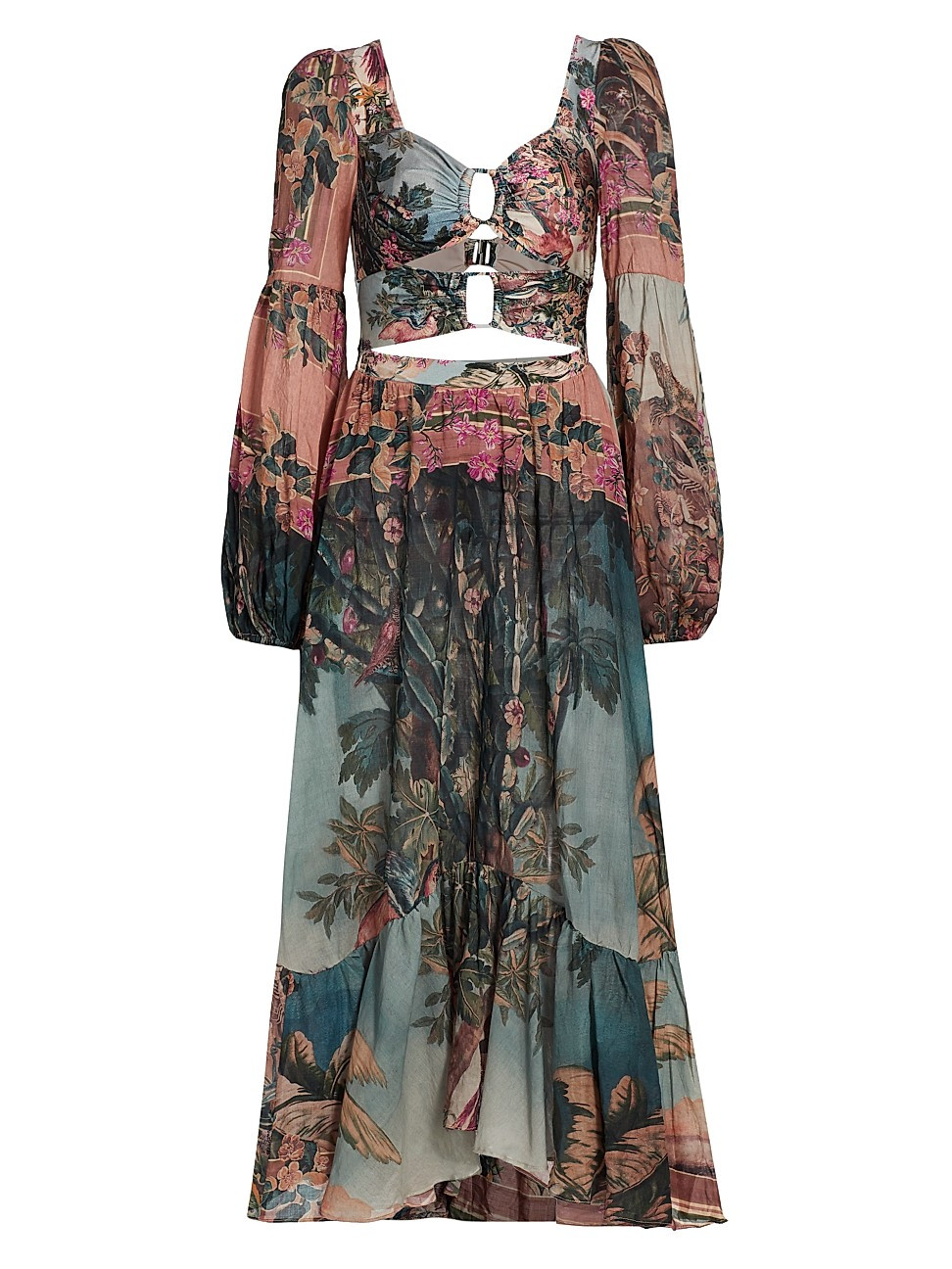 Paraiso Cut-Out Midi Dress | Saks Fifth Avenue