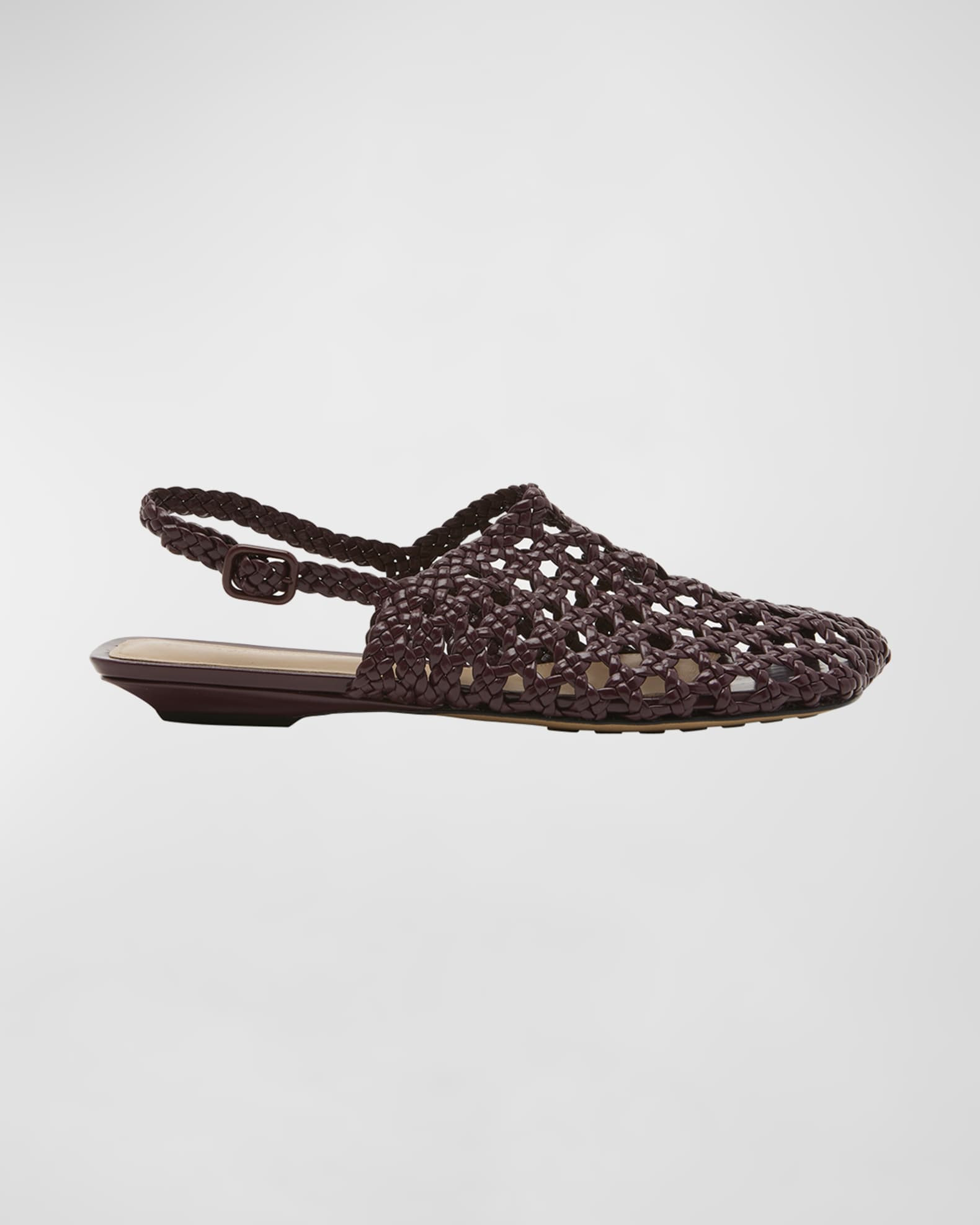 Jimbo Braided Slingback Ballerina Flats | Neiman Marcus