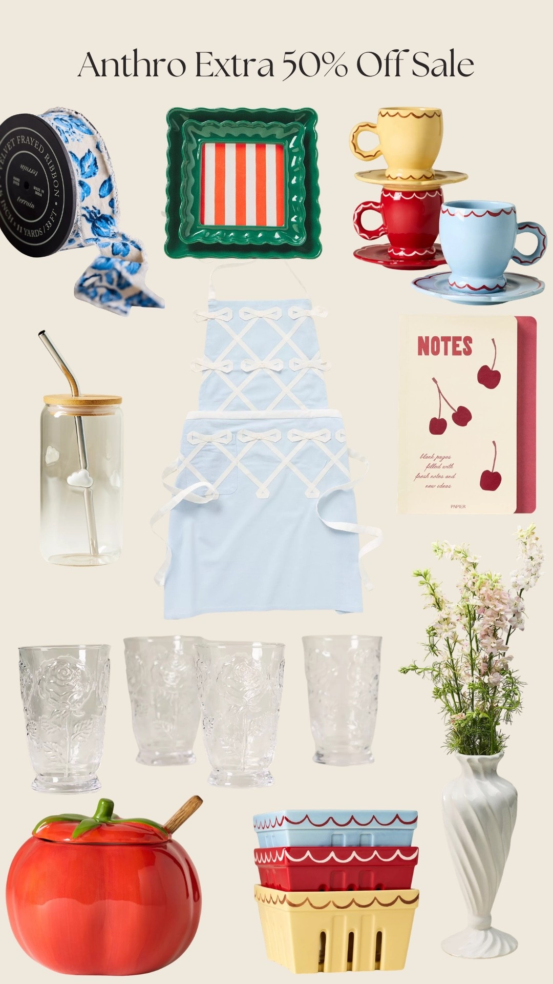 @Anthropologie is having an Extra 50% Off Sale and these are my favorite finds! 

#LTKSeasonal #LTKSaleAlert #LTKHome