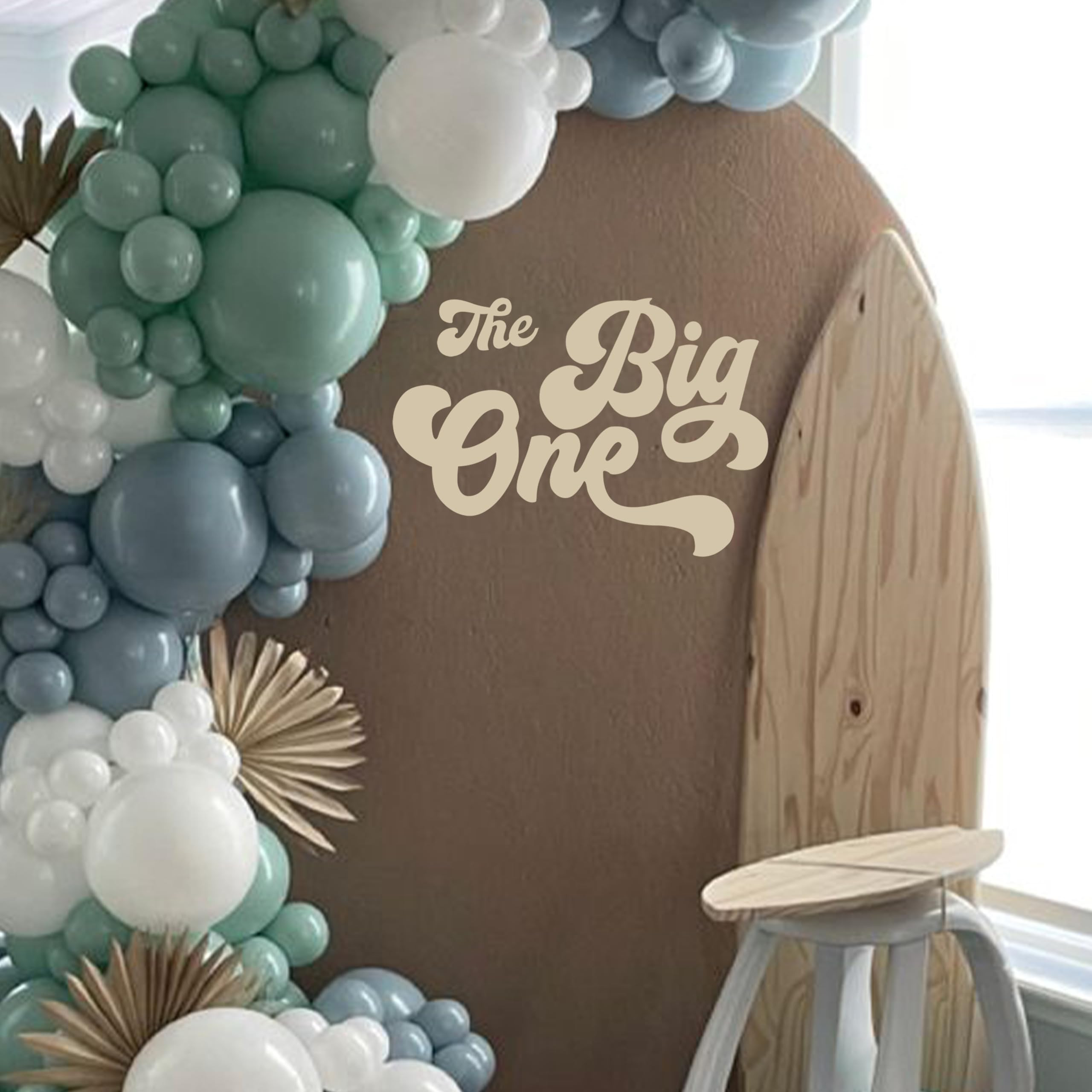 The Big One Decal for Arch - Surfer Theme Decorations,The Big One Surfing 1st Birthday Sticker fo... | Amazon (US)