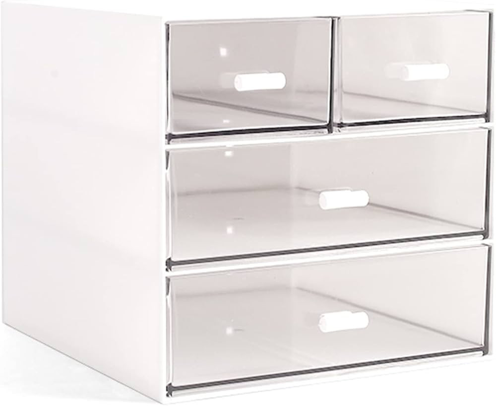 Marknor Makeup / Desk Organizer with 4 Drawers, Sundries Vanity Organizer, Cosmetic Organizer, De... | Amazon (US)