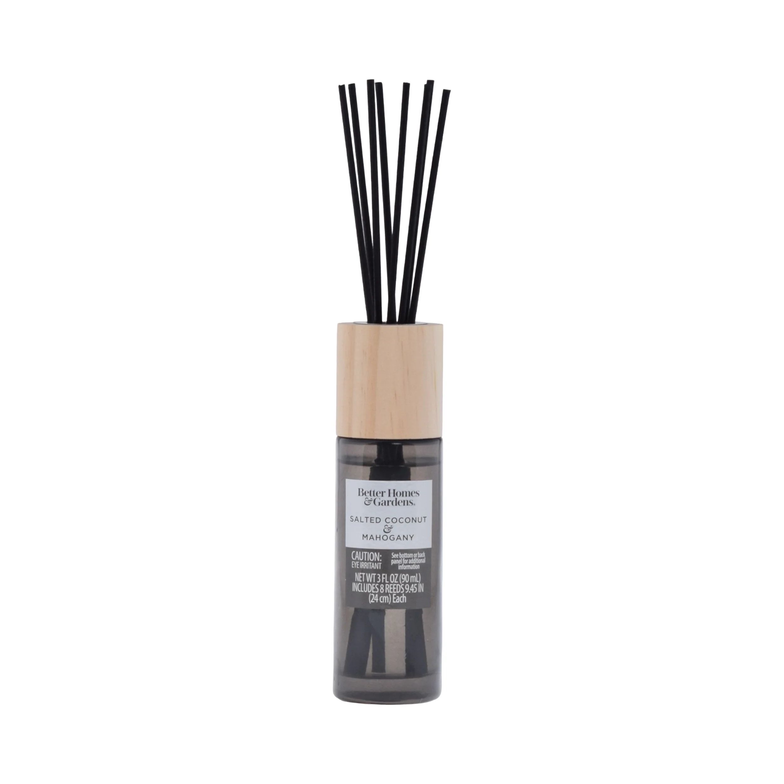 Better Homes & Gardens |Salted Coconut & Mahogany Gray Reed Diffuser 90 ml | Walmart (US)