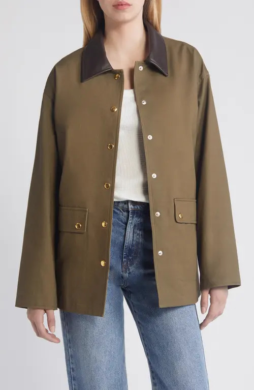 rag & bone Cassidy Jacket in Army at Nordstrom, Size Large | Nordstrom