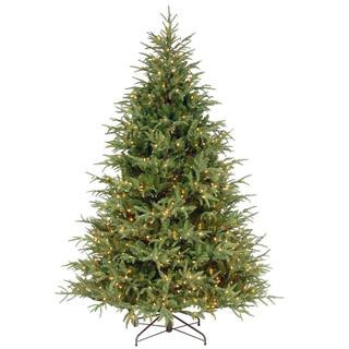 7.5 ft. Frasier Grande Artificial Christmas Tree with Clear Lights | The Home Depot