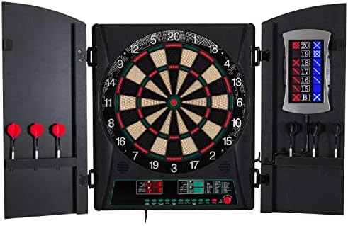 Arachnid Cricket Maxx 1.0 Electronic Dartboard Cabinet Set | Amazon (US)