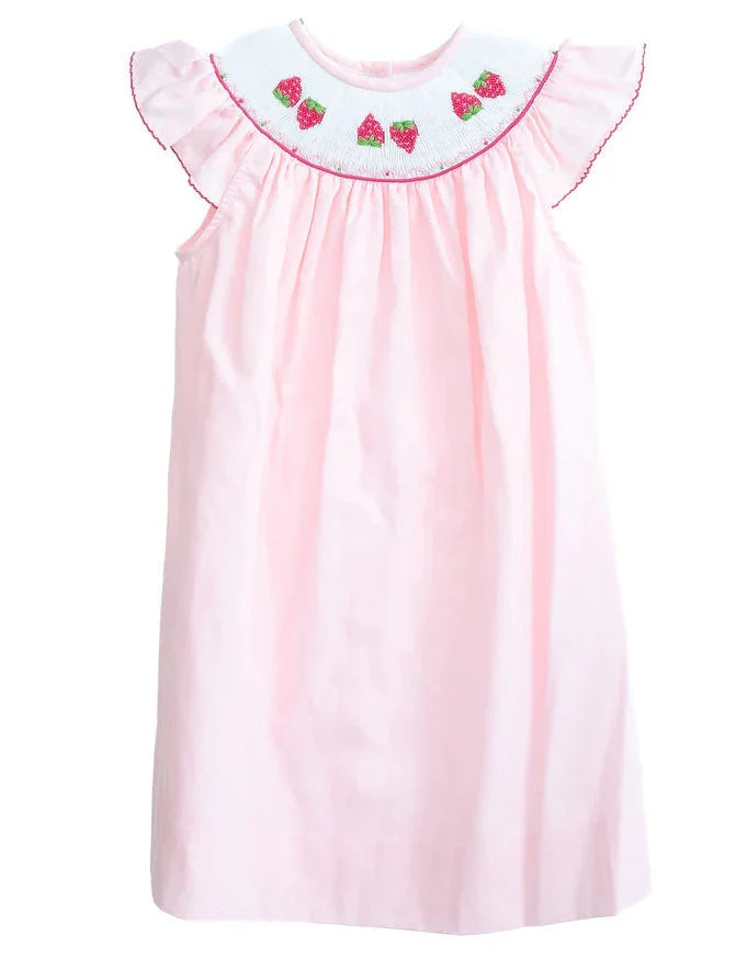 Ruth and Ralph Strawberries Helen Dress | JoJo Mommy