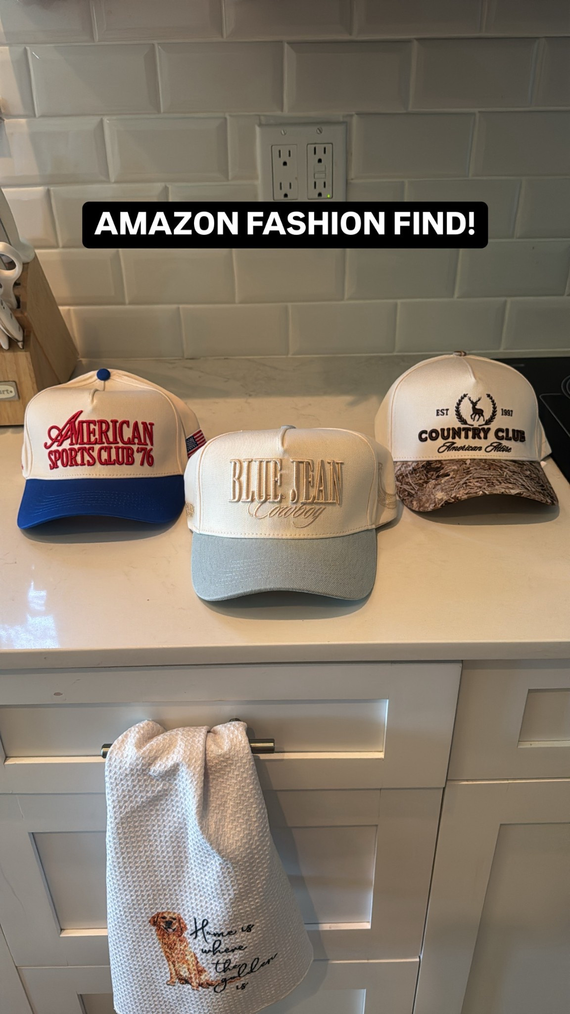 Found the cutest baseball hats / trucker hats off Amazon! 

“American sports club” hat would be a perfect boat day accessory for Memorial Day or 4th of July! 

“Blue jean cowboy” hat would be so cute to accessorize with a Canadian tuxedo aka denim on denim outfit! 

The camo “country club” hat would be so cute at a country music festival or a country concert!

These are Totally unisex hats and would make a great gift for him or her! 
There’s also great Father’s Day hats, Mother’s Day hats, hats for bachelorette parties/ wedding parties, brides, grooms, sports fans, a western lovers 


#LTKFindsUnder50 #LTKGiftGuide #LTKMens