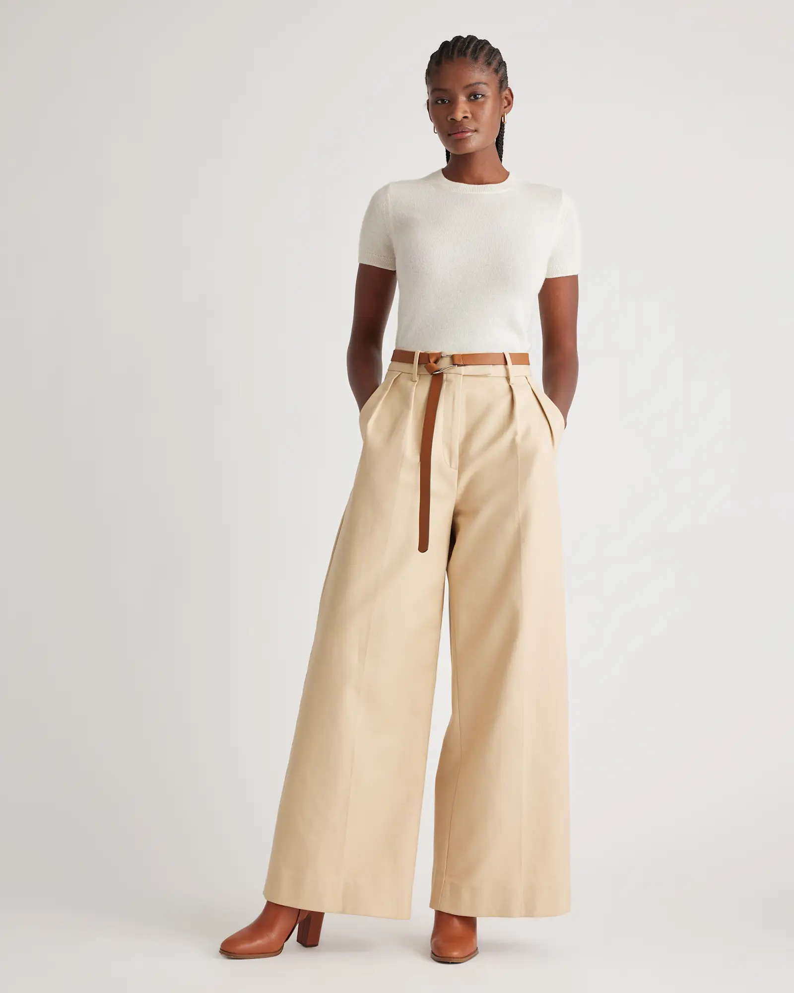 Mongolian Cashmere Tee | Quince