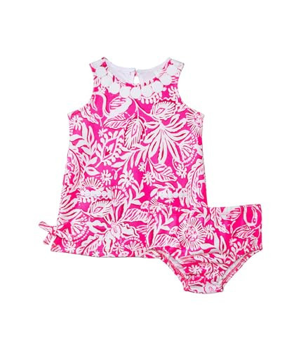 Lilly Pulitzer Women's Little Girls' Lilly Knit Shift (Infant), Passion Fruit Pink Absolutely Flamazing | Amazon (US)