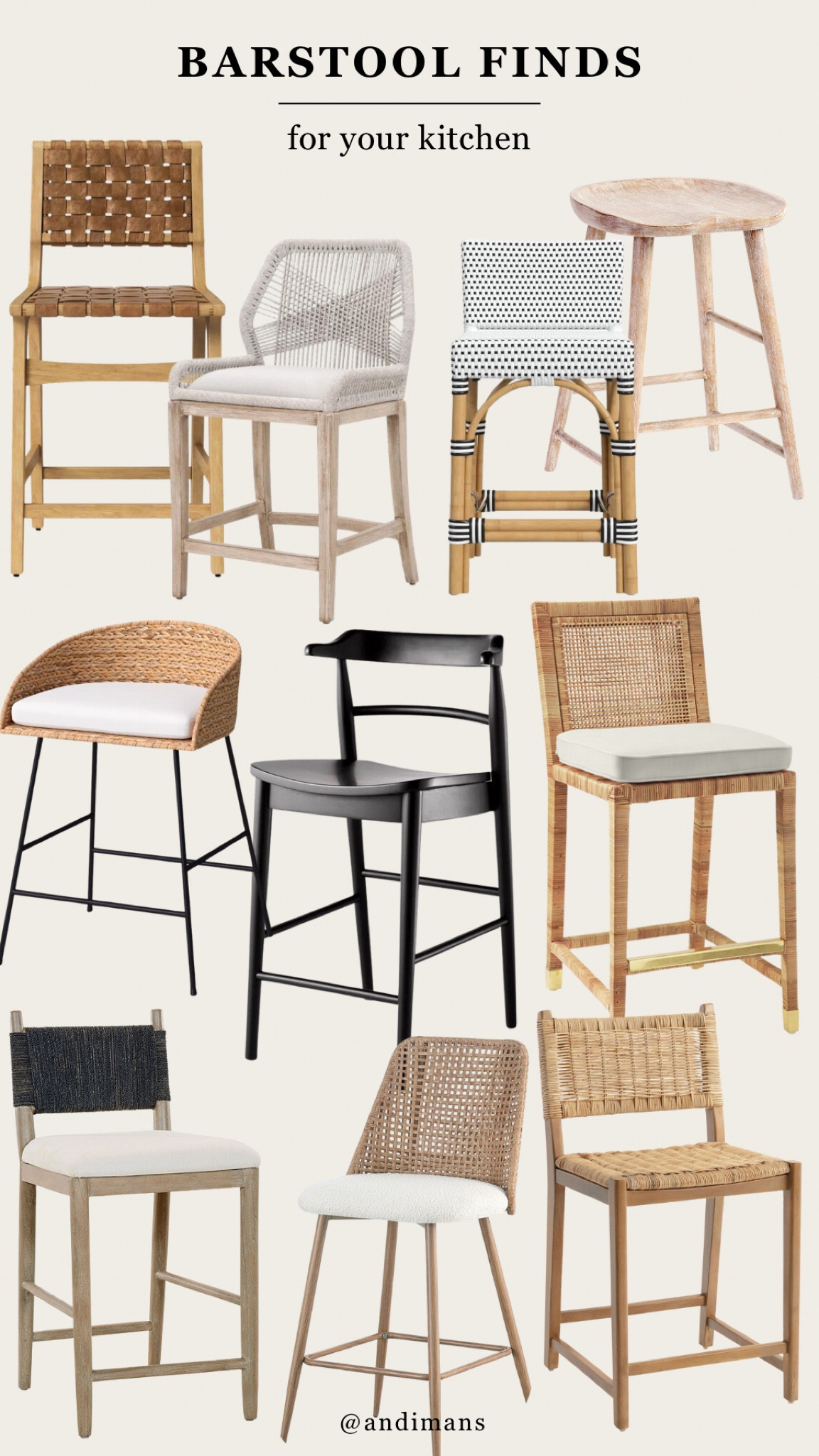 Barstool finds for your kitchen!

#LTKHome #LTKxNSale #LTKSaleAlert