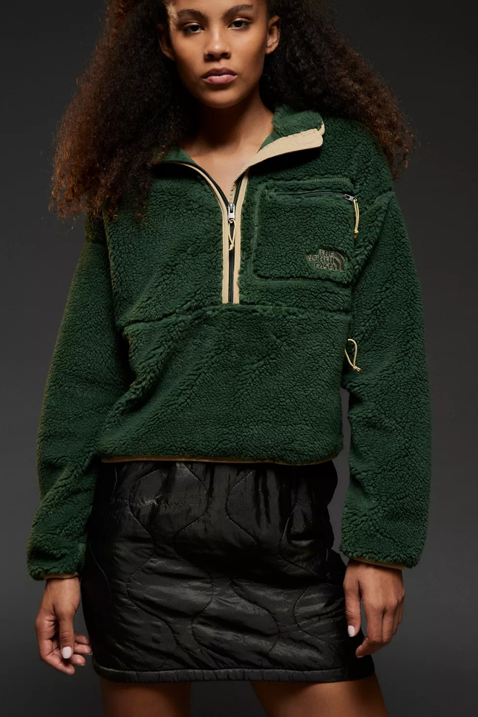 The North Face Extreme Pile Half-Zip Jacket | Urban Outfitters (US and RoW)