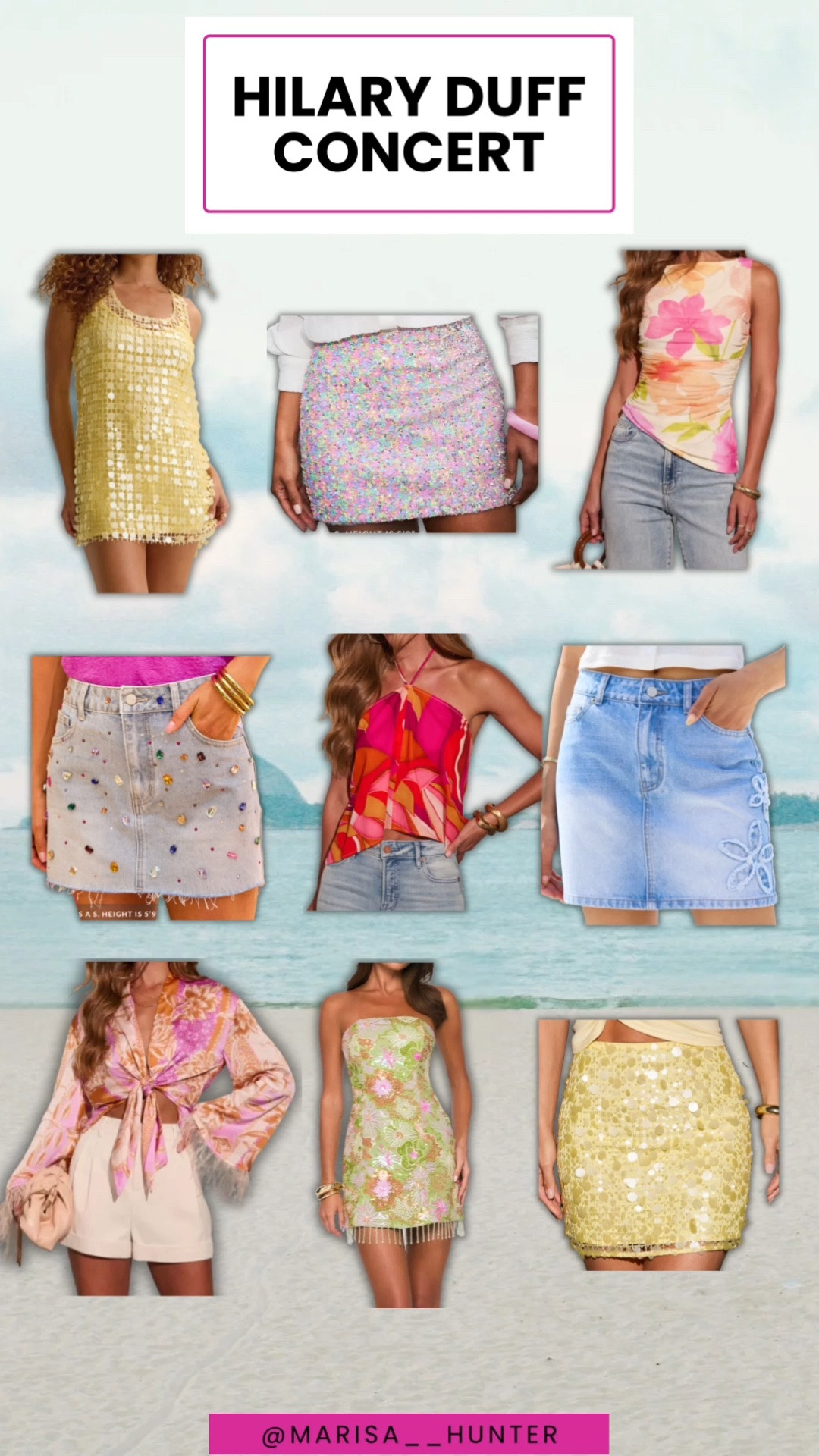 Y2K concert outfit 🦋 

Hilary duff outfit early 2000s what moms wear mom ootd mom style sequins babydoll top denim skirt butterflies flowers tube top

#LTKootd #LTKmomlife #LTKTravel