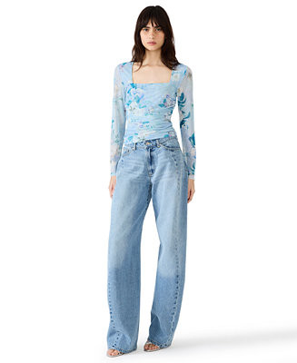 Women's Zinia Knit Square Neck Top | Macy's
