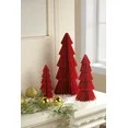 Paper Christmas Tree Tabletop Decorations, Red, 3 Count, by Holiday Time - Walmart.com | Walmart (US)