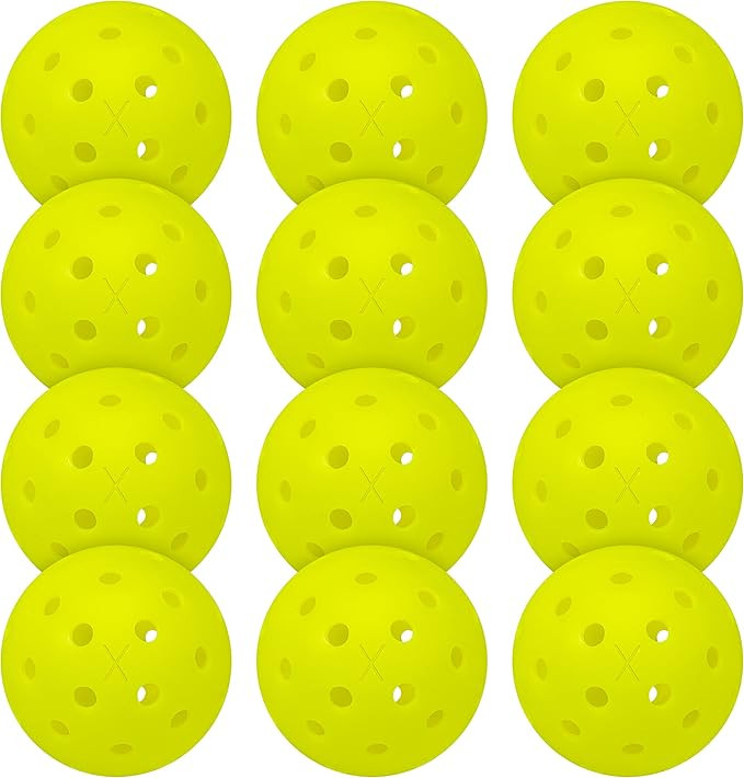 Franklin Sports Outdoor Pickleballs - X-40 Pickleball Balls - USA Pickleball (USAPA) Approved - O... | Amazon (US)