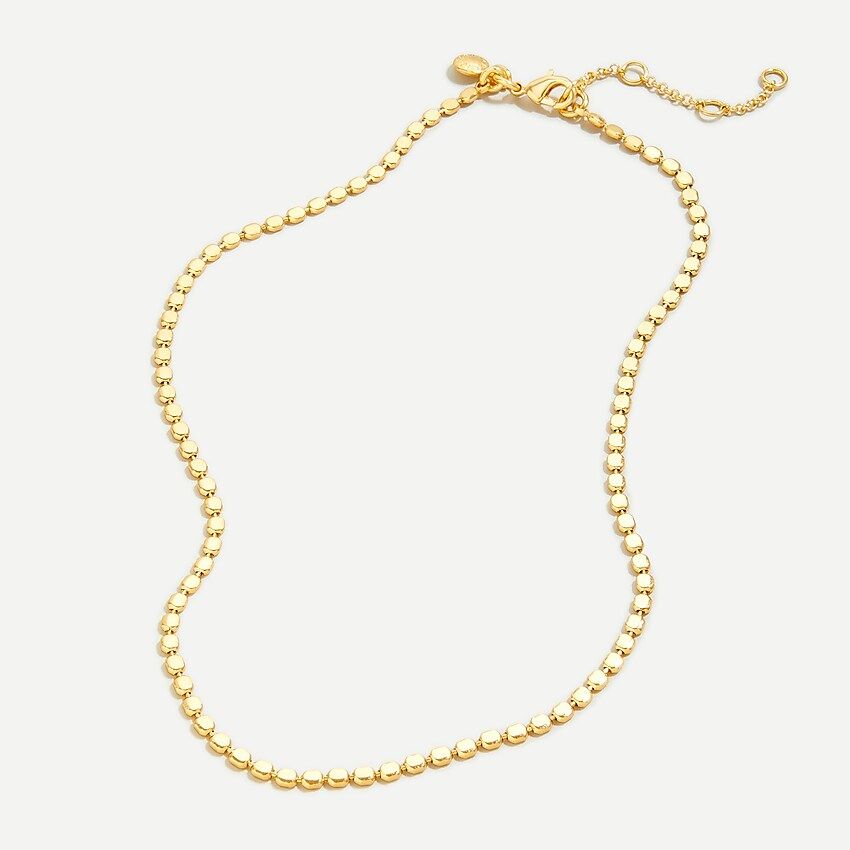 Dot chain necklace | J.Crew US