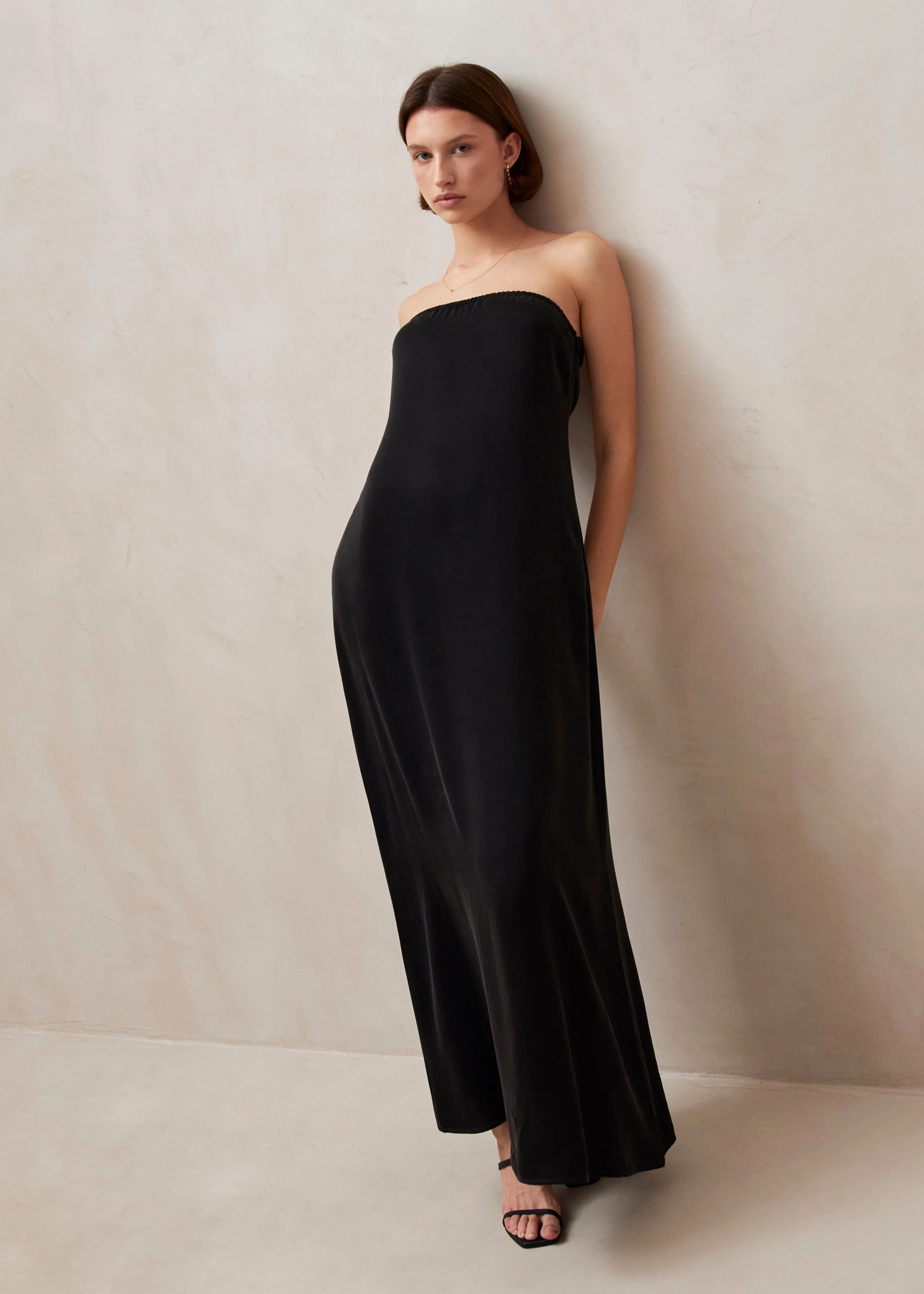 Ilia - Black Maxi Dress | Alohas FR
