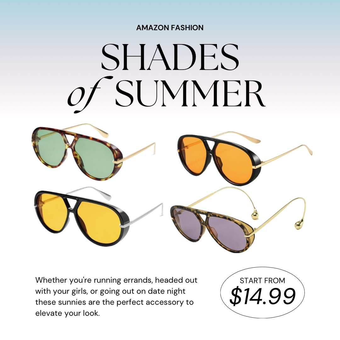 Shades of Summer ✨

#LTKSaleAlert #LTKStyleTip