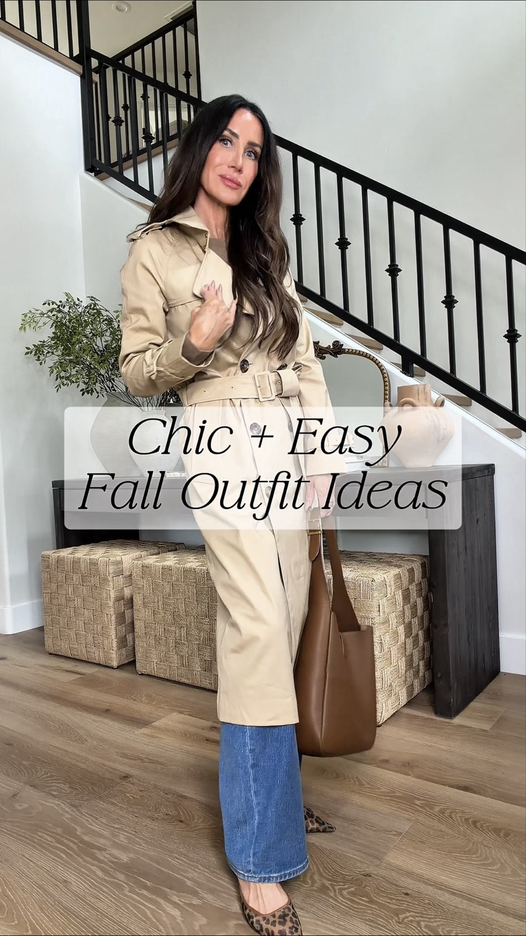 Chic & easy fall outfit ideas…elevated basics you’ll want in your closet! FYI I’m 5’5”

-Trench (sz xs, light khaki) incredible detailing and beautifully made)
-Beige cropped button down sweater (sz small, speckled beige) heavier in weight
-Cashmere sweater (sz small, color Teak) incredible soft and not itchy, lightweight 
-Cashmere oversized button down sweater (sz small, color Teak) deliciously soft and comfy 
-Boyfriend crew sweater (Heather brown, sz small) 
-Rib button tee (heather oatmeal, sz XS)

-Jeans (great stretch and very comfy)
Bella stretch wide leg (seaside blue, sz 25, reg length) 
Bella stretch relaxed straight leg (Atlantic blue and charcoal black, sz 25, reg length)
-Skort sz xs (runs a little big)
@Quince #QuincePartner

#LTKootd #LTKSeasonal #LTKOver40