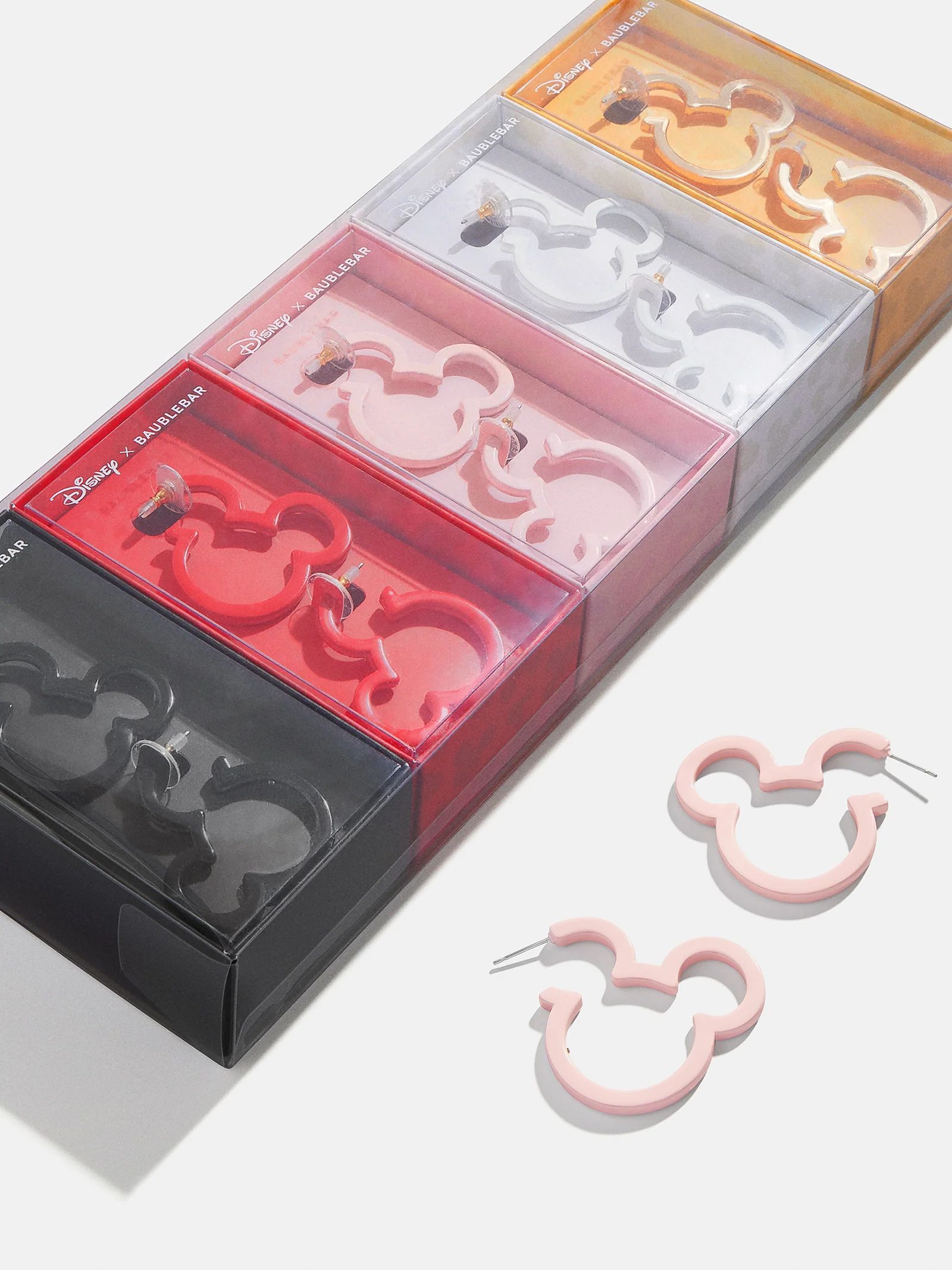 Mickey Mouse Disney Hoop Earrings Set - Multi | BaubleBar (US)