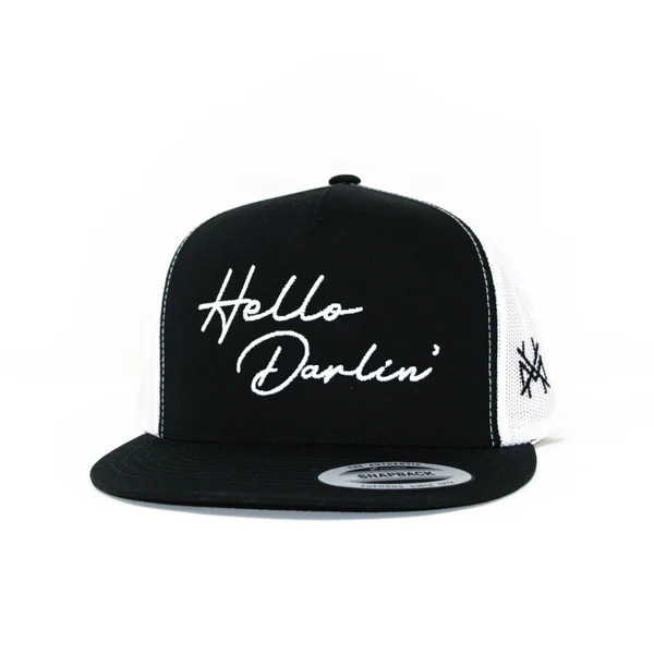 MHC Hello Darlin Trucker Hat | The Mad Hatter Company