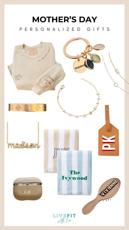 Make this Mother's Day unforgettable with gifts that say 'made just for you'. 🌟 From elegant engraved jewelry to custom cozy wear, find the perfect personal touch to show how much you care. Swipe up to shop these personalized gifts that are as unique as she is! 💖 #MothersDay #PersonalizedGifts #ShopMyFavorites

#LTKFamily #LTKSeasonal #LTKGiftGuide