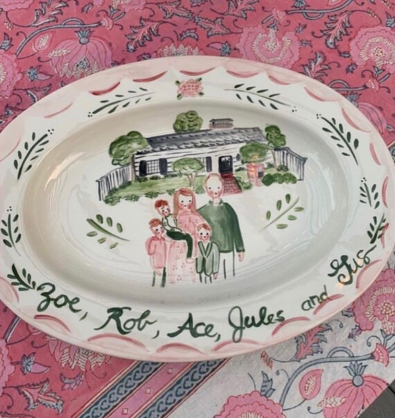 Custom Platter With Home  Personalized  Handpainted Platter | Etsy | Etsy (US)