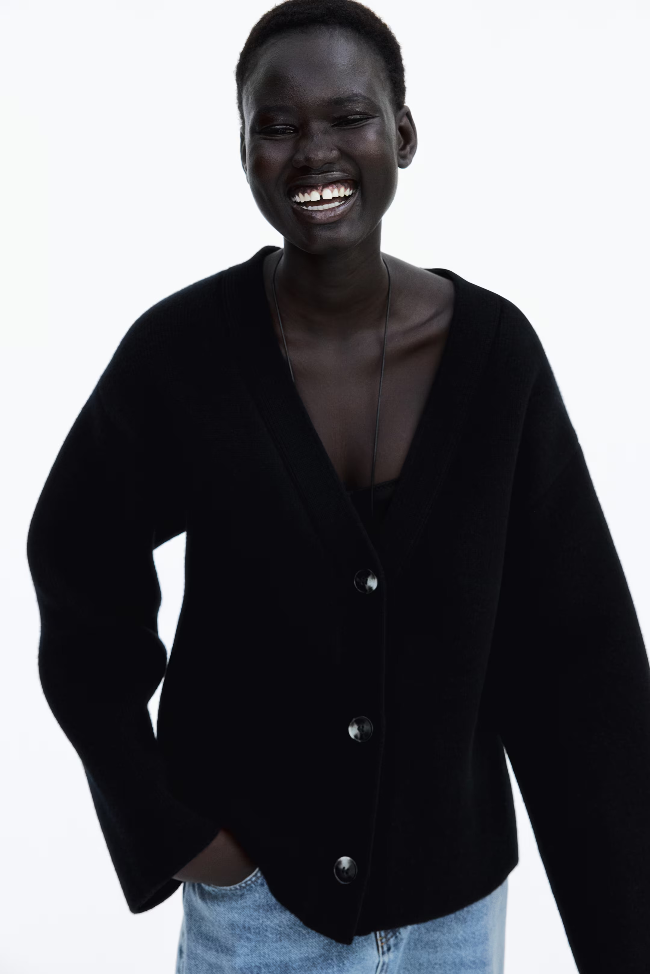 Wool-blend cardigan | H&M (UK, MY, IN, SG, PH, TW, HK)