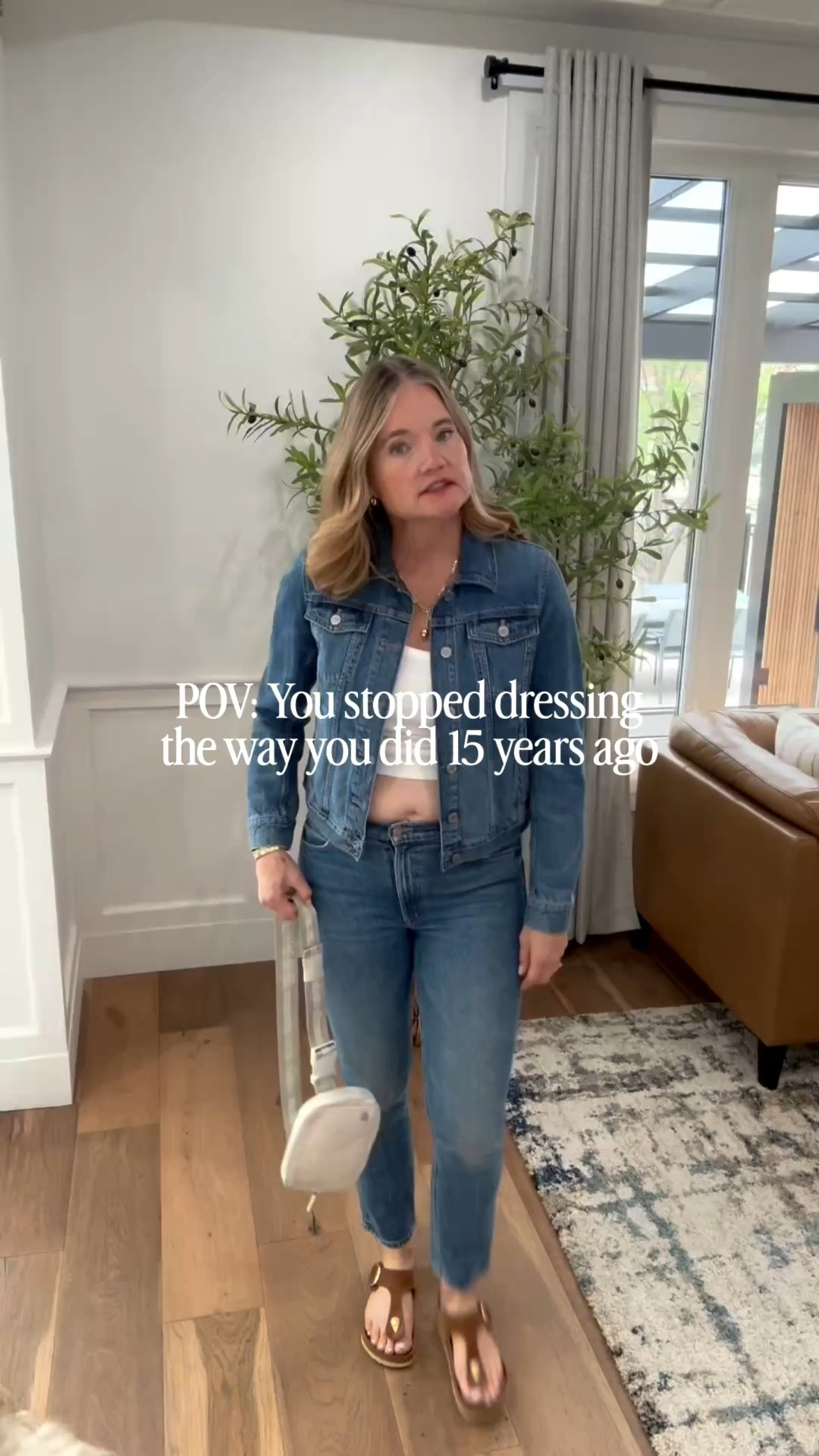 Style upgrade 
Wearing a M in my tank, an 8 in my blazer, and a 30 in my jeans

#LTKsummer #LTKover50style #LTKstyletip