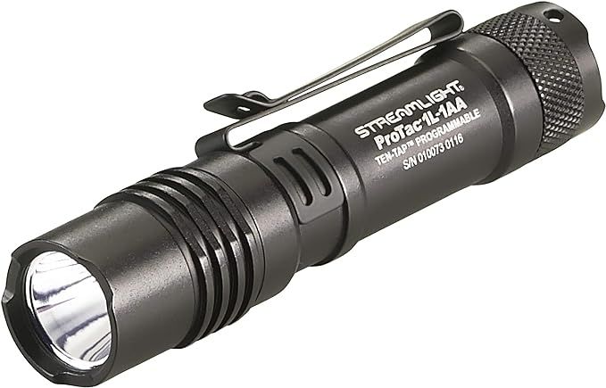 Streamlight 88061 ProTac 1L-1AA 350-Lumen Dual Fuel Professional Tactical Light, Black | Amazon (US)