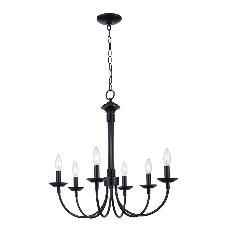 Shaylee 6 - Light Candle Style Empire Chandelier | Wayfair North America