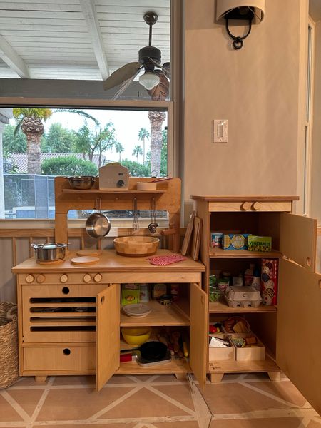 Linking Van’s wooden play kitchen and all the play kitchen things and play food 

#LTKkids #LTKhome #LTKfamily