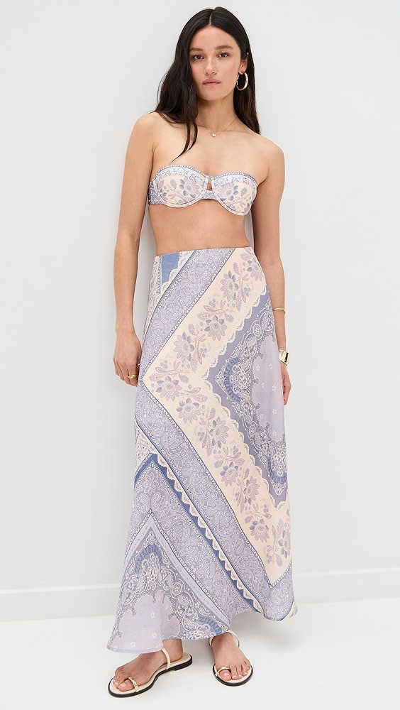 Zimmermann Lucky Bias Skirt | Shopbop | Shopbop