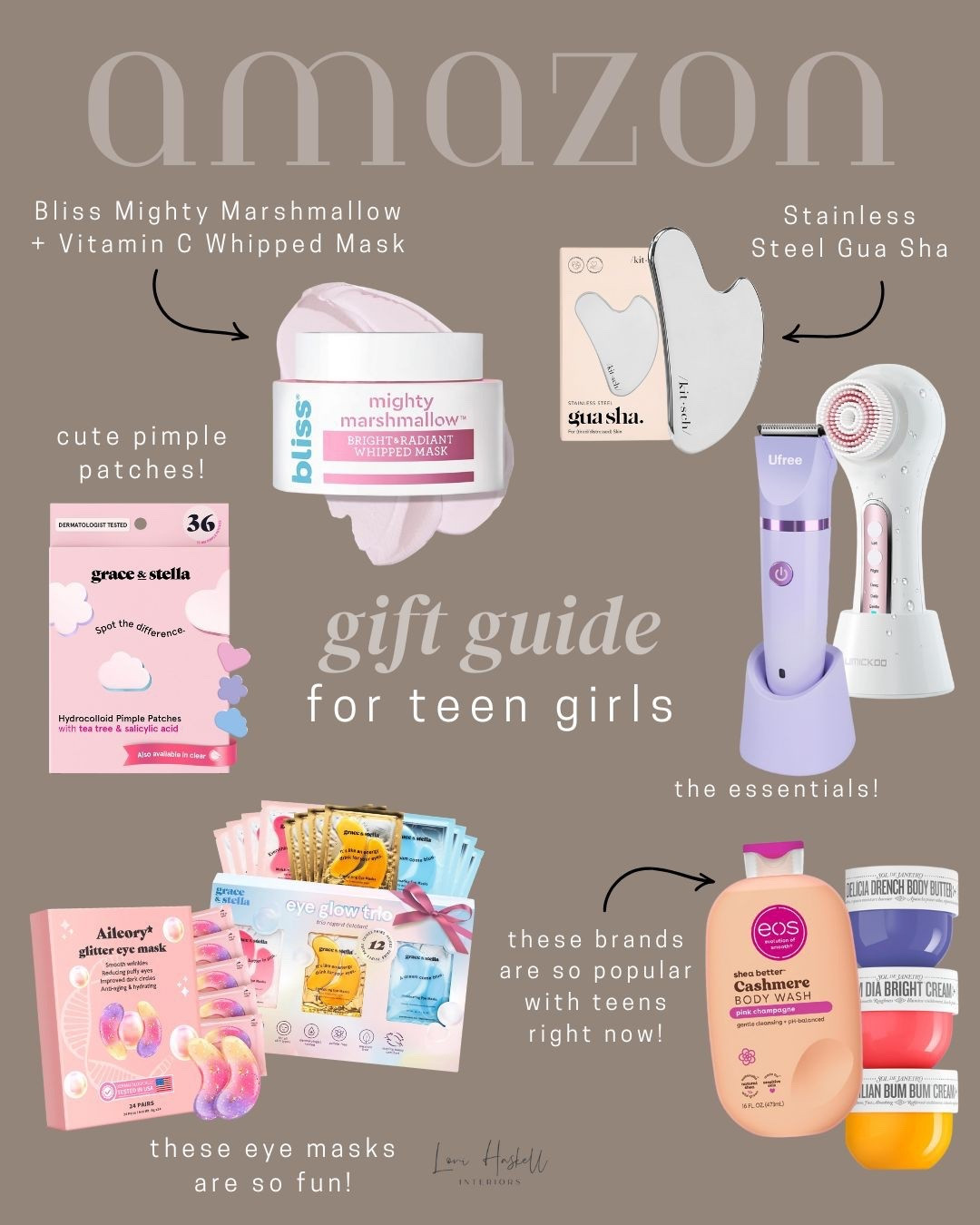 Gift ideas for teen girls on Amazon! 

#LTKBeauty #LTKGiftGuide #LTKCyberWeek