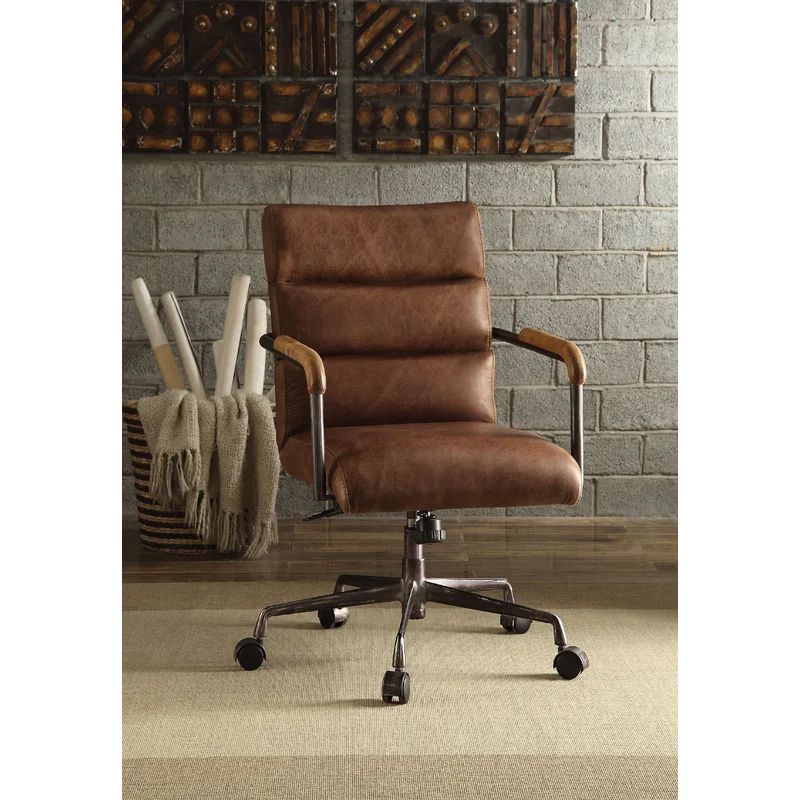 Angelena Genuine Leather Conference Chair | Wayfair North America