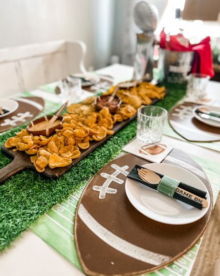 Let’s get ready for some football! The Super Bowl is fast approaching…DECK the table with chips & dip & more to cheer on your favorite team! 🥳

#LTKparties #LTKmens #LTKhome