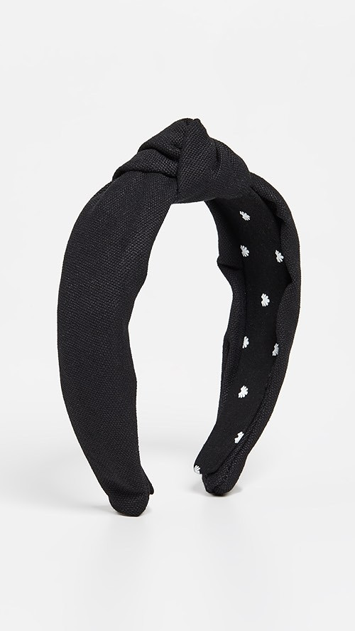 Lele Sadoughi Classic Black Headband | SHOPBOP | Shopbop