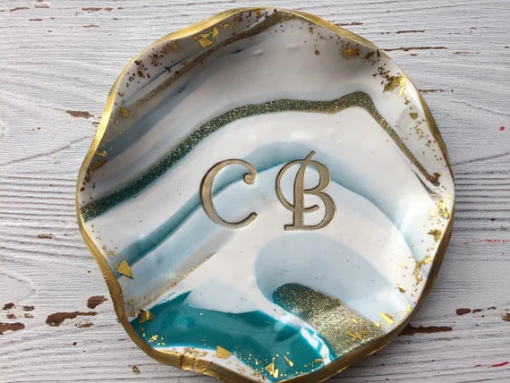 Personalized Jewelry Dish Monogram Ring Dish Personalized | Etsy | Etsy (US)