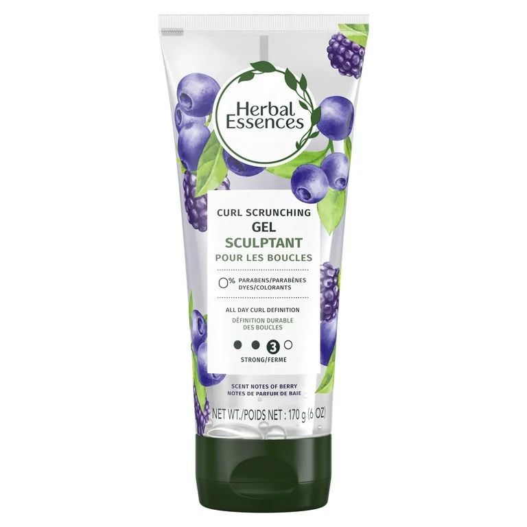 Herbal Essences Curl Scrunching Hair Spray Gel, Curly Hair Gel, 24-hour Hold and Frizz Control, 6... | Walmart (US)