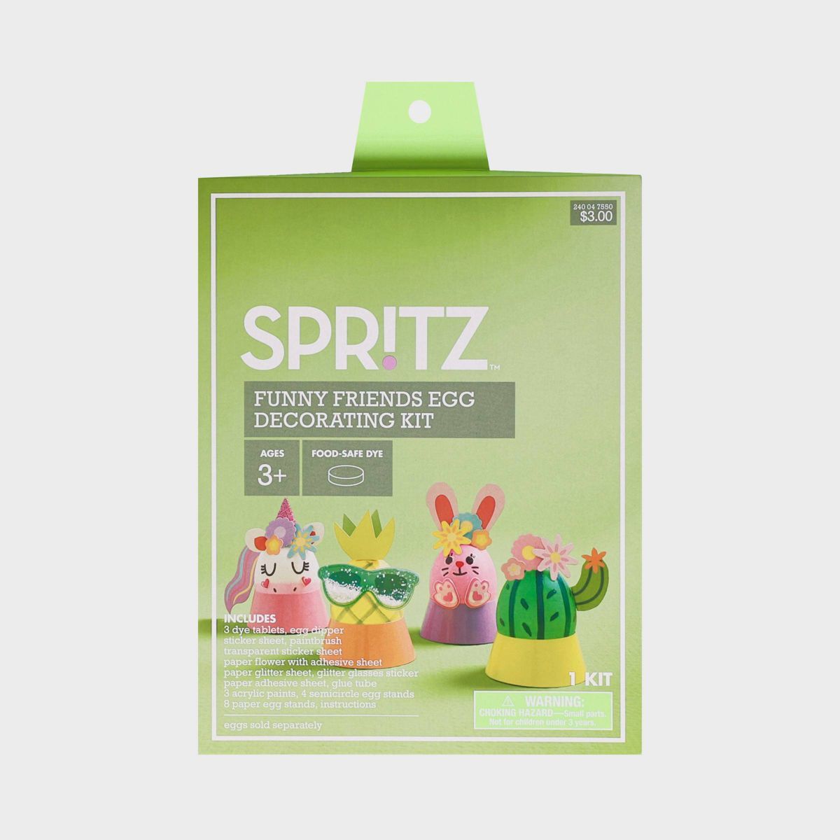 Funny Friends Easter Egg Décor Kit - Spritz™ | Target