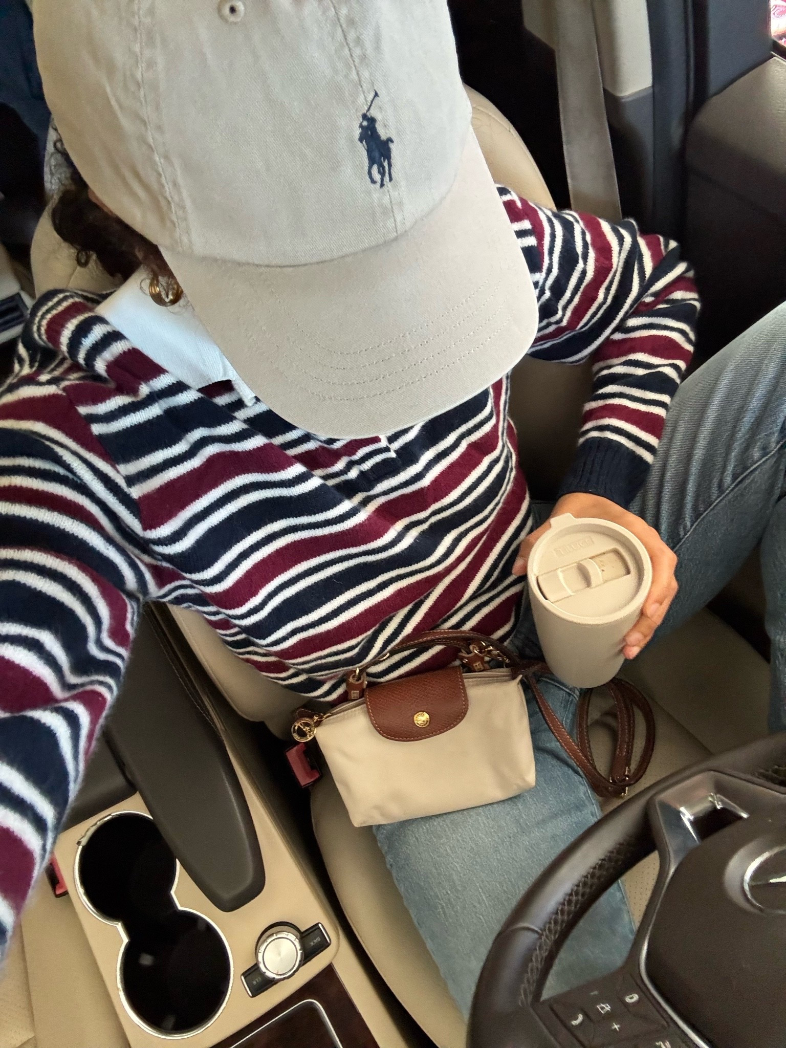 casual fall outfit with a rugby sweater, jeans, clogs, and baseball cap

#LTKootd #LTKgrwm #LTKmomlife